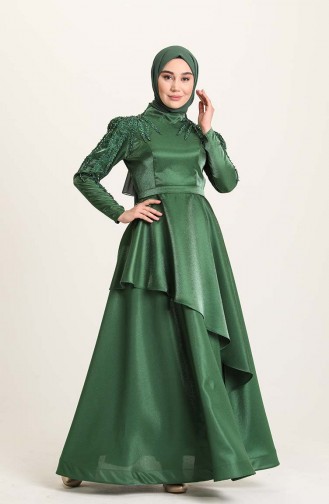Emerald İslamitische Avondjurk 4958-06