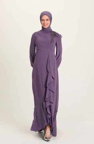 Habillé Hijab Lila 4927-05