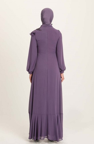 Habillé Hijab Lila 4927-05