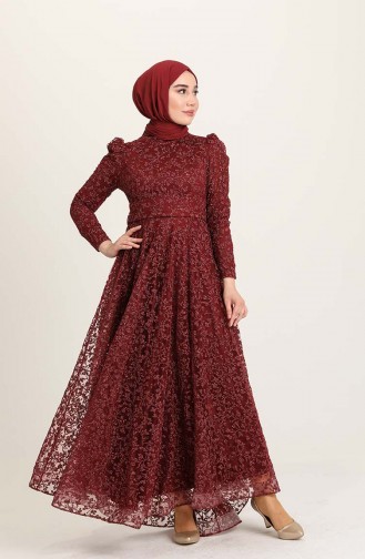 Habillé Hijab Bordeaux 4933-01