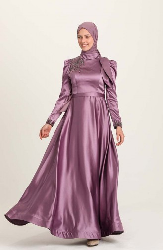 Habillé Hijab Lila 4937-07