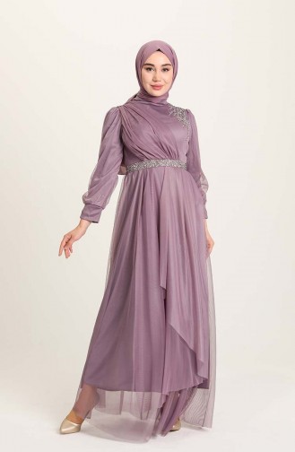 Habillé Hijab Lila 4940-04