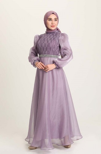 Habillé Hijab Lila 4950-02