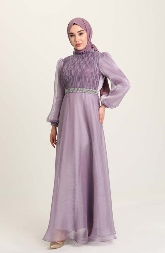 Habillé Hijab Lila 4950-02