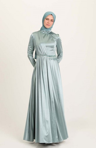 Habillé Hijab Vert noisette 4952-02