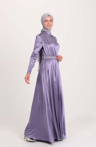 Habillé Hijab Lila 4952-06