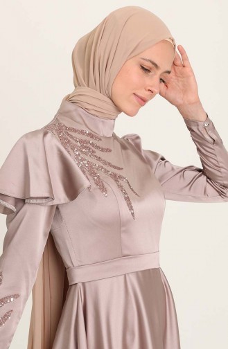 Habillé Hijab Vison 4953-06