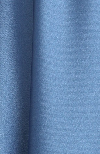 فساتين سهرة بتصميم اسلامي أزرق 4953-07