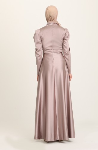 Nerz Hijab-Abendkleider 4954-04