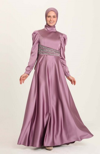 Habillé Hijab Lila 4954-06