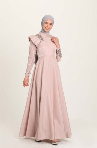 Puder Hijab-Abendkleider 4955-05