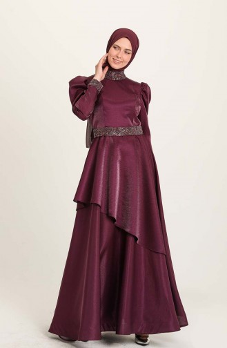 Habillé Hijab Plum 4957-02