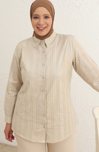 Creme Hemd 3611-03