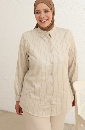 Creme Hemd 3611-03