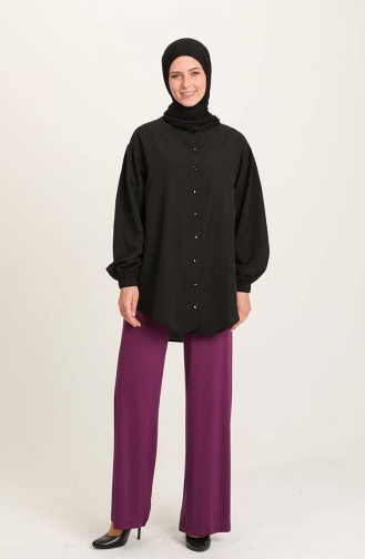 Pantalon Peignée 0750-02 Plum 0750-02