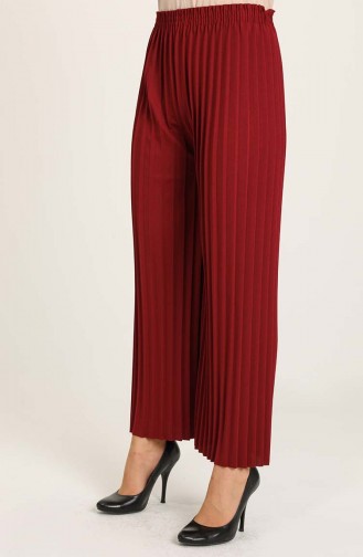 Claret Red Pants 6121-06