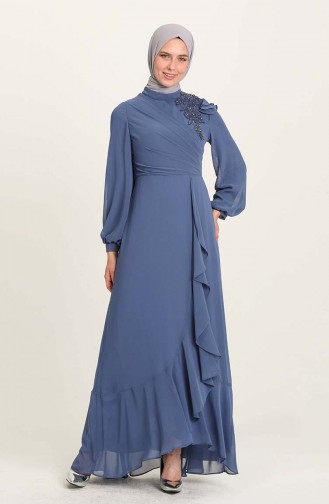 Habillé Hijab Lila 4927-06