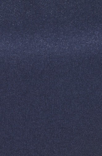 Habillé Hijab Bleu Marine 4955-03