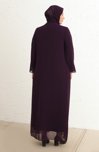 Habillé Hijab Plum 6342-07