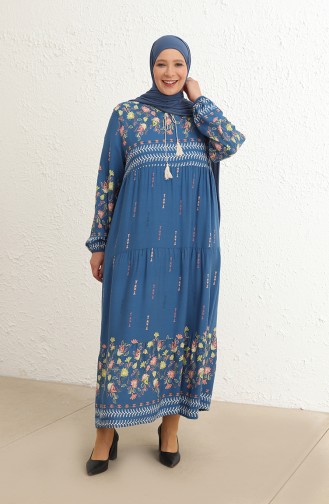 Robe Hijab Indigo 5077-02