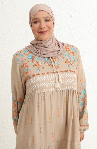 Nerz Hijab Kleider 5077-04