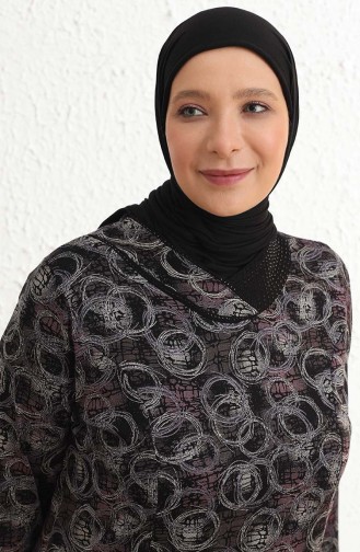 فستان أسود 4439-01