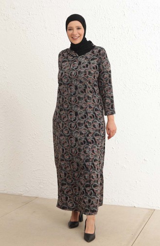 Robe Hijab Noir 4439-02