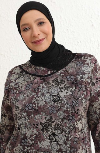 فستان ليلكي 4439A-01