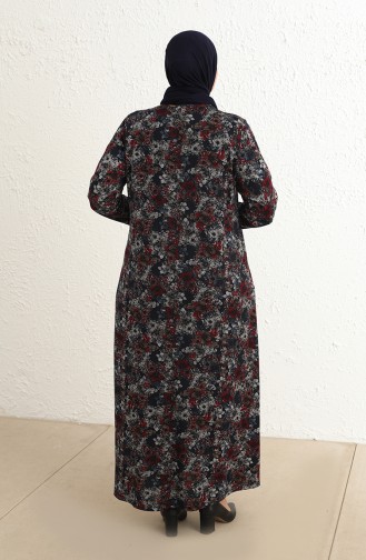 فستان أزرق كحلي 4439B-01