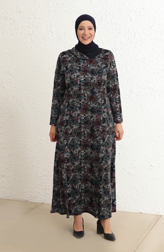 فستان أزرق كحلي 4439B-03