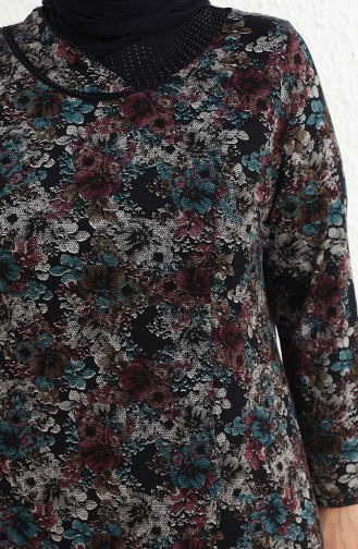 فستان أزرق كحلي 4439B-03