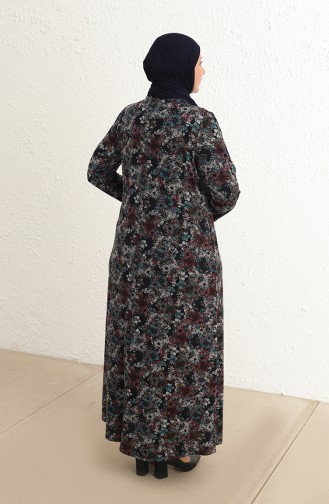 فستان أزرق كحلي 4439B-03