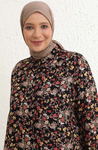 Robe Hijab Noir 4479C-02