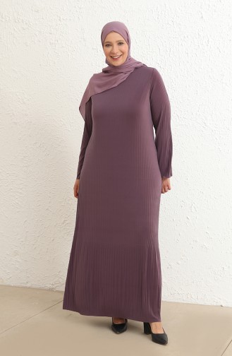 Dusty Rose Hijab Dress 5503-01