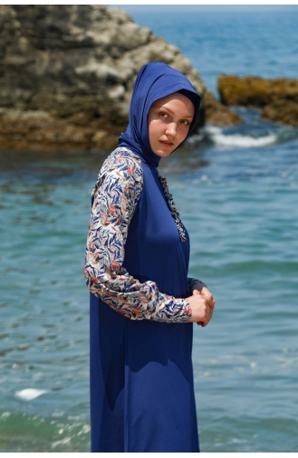 Indigo Hijab Badeanzug 7151