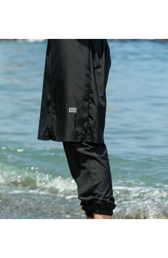 Black Modest Swimwear 7550-01
