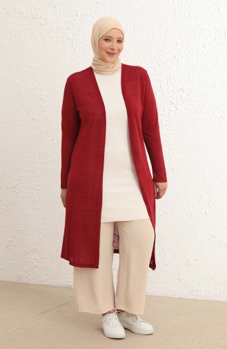 Claret Red Cardigans 8512-02