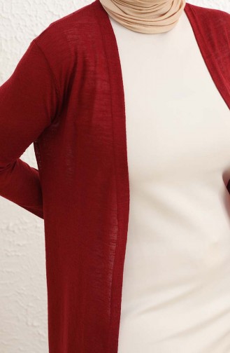 Claret Red Cardigans 8512-02