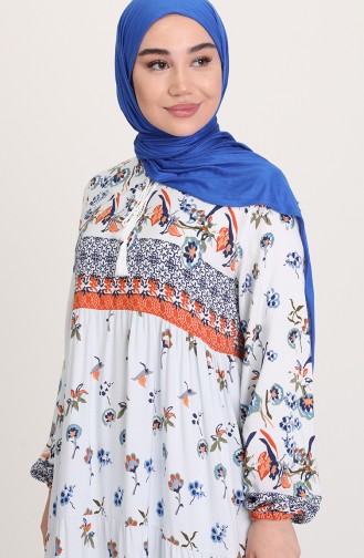 Robe Hijab Ecru 5076-01