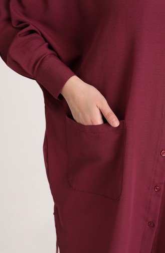 Pocket Tunic 2561-03 Plum 2561-03