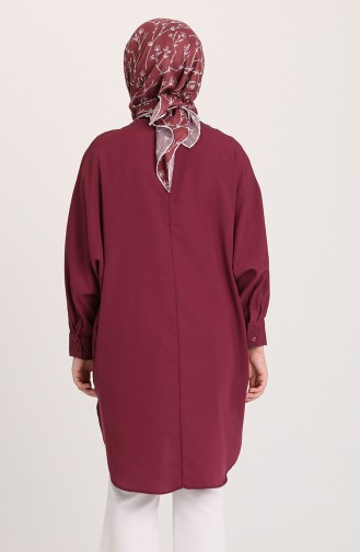 Pocket Tunic 2561-03 Plum 2561-03