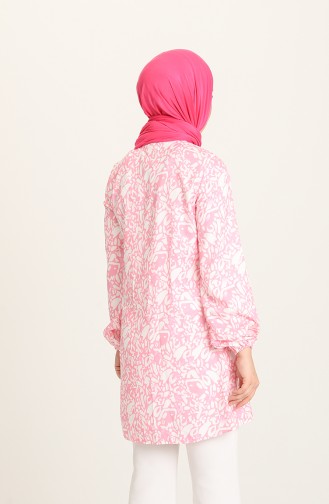 Desenli Cepli Tunik 2001-04 Pembe