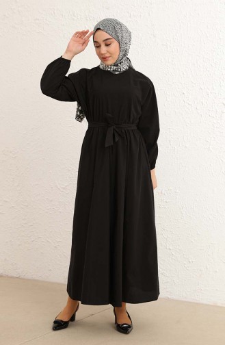 Black İslamitische Jurk 2289-01