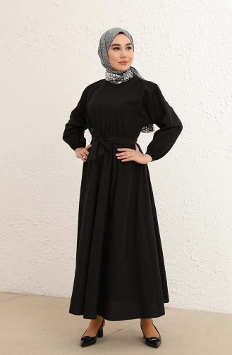 Black Hijab Dress 2289-01