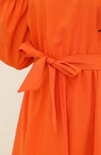 Robe Hijab Orange 2289-03