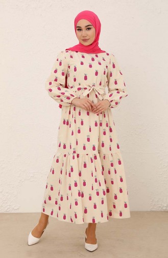 Violet Hijab Dress 2319-04