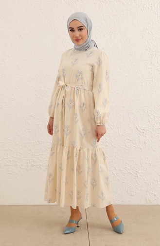 Blue Hijab Dress 2333-03