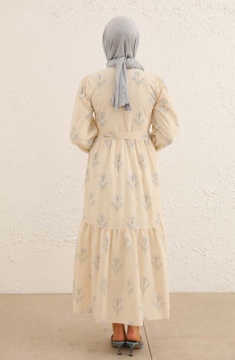 Blue Hijab Dress 2333-03