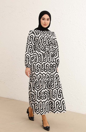 Black Hijab Dress 2335-02