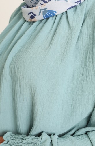Mint green Blouse 10764-01
